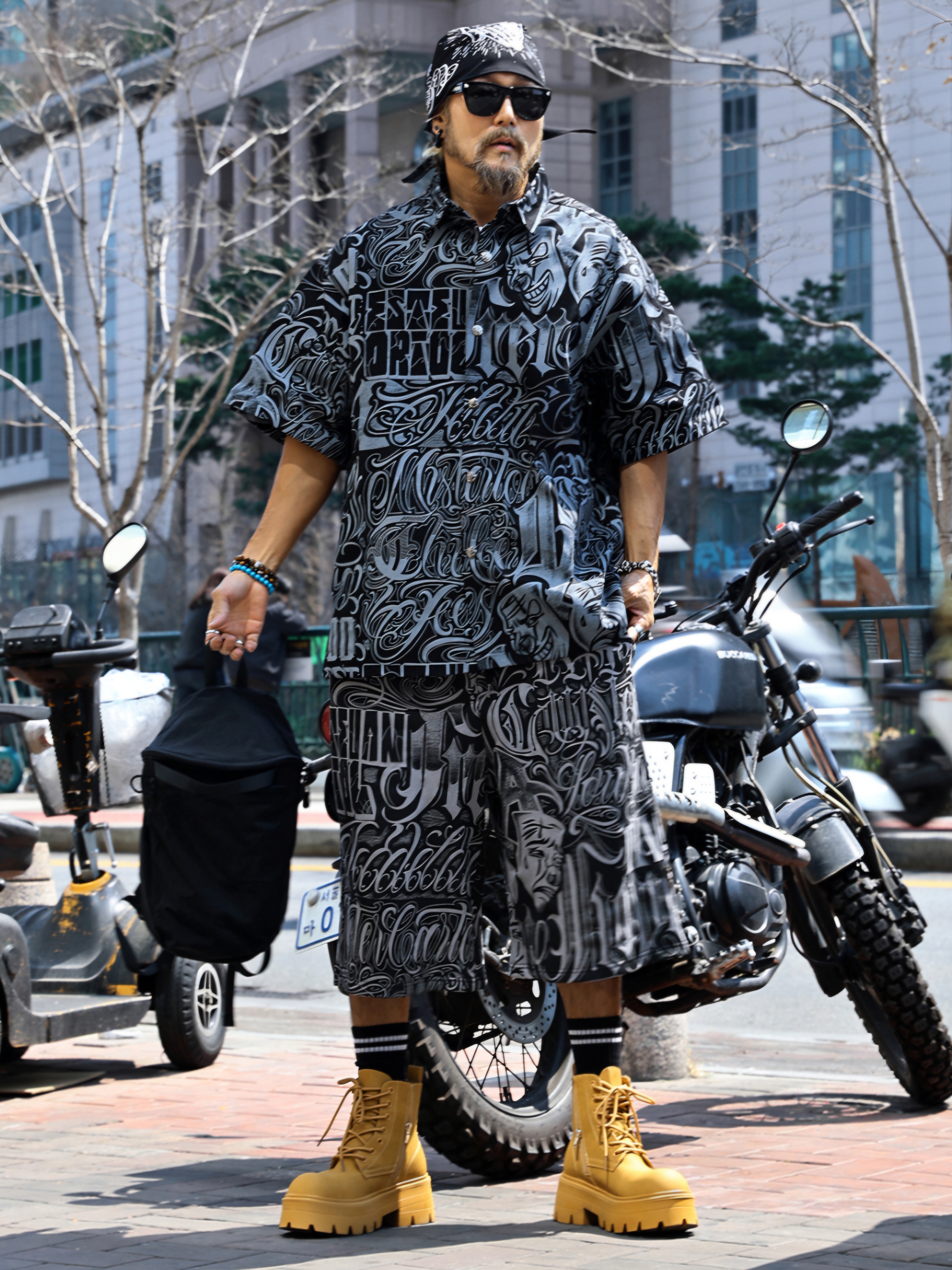 Pierrot Chicano 短袖襯衫夾克