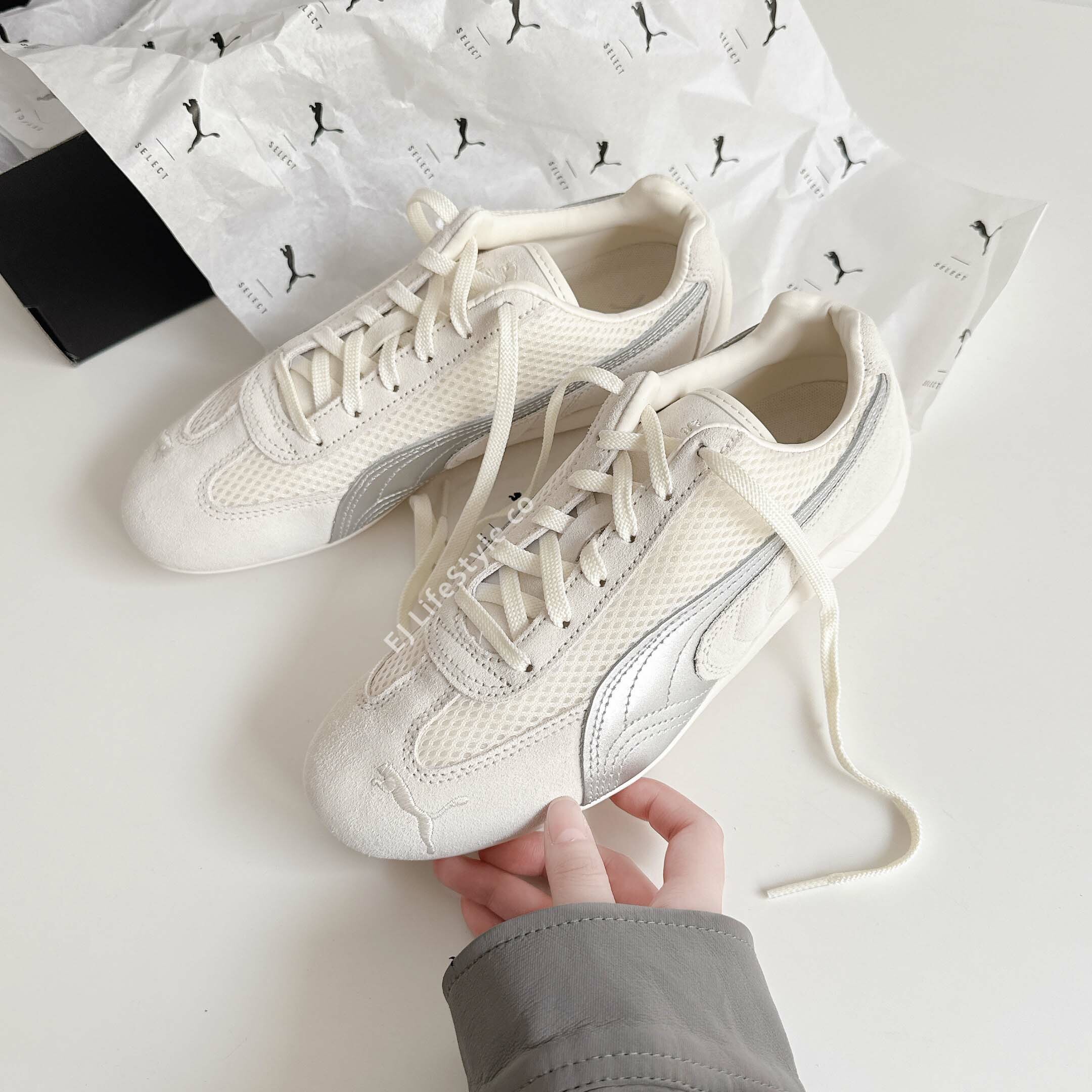 PUMA SPEEDCAT PREMIUM 賽車鞋 奶油銀 米色 米白 男女鞋 403902-01 / 預購