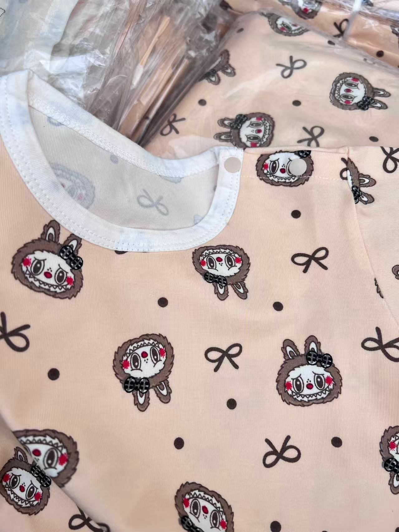 廠單 福利款 labubu啡色爬服