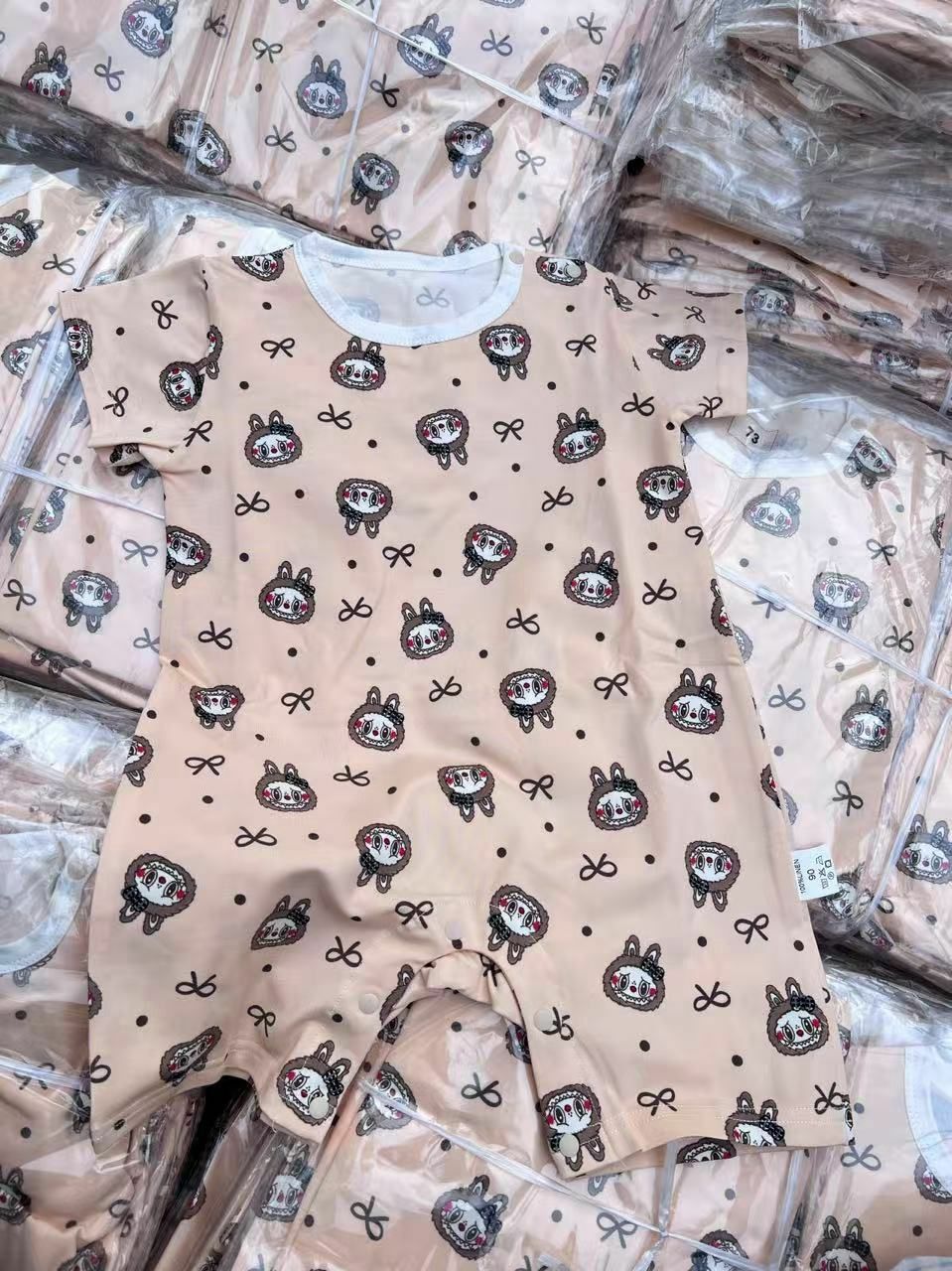 廠單 福利款 labubu啡色爬服