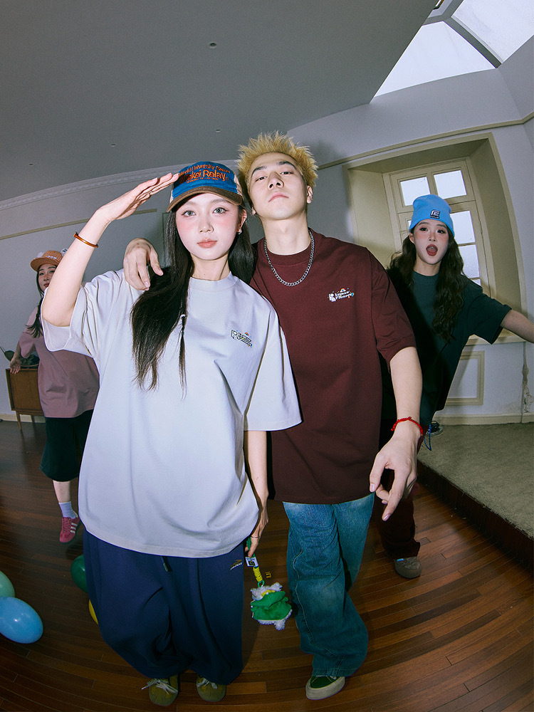 LEMANISM 260g 重磅涼感 彩虹小狗 短袖