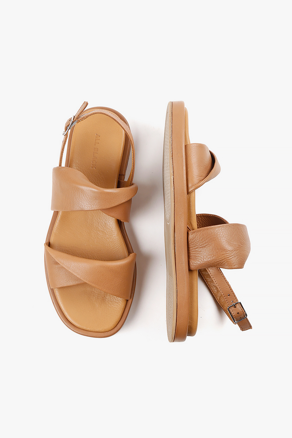 Invert 後條帶真皮翻轉涼鞋