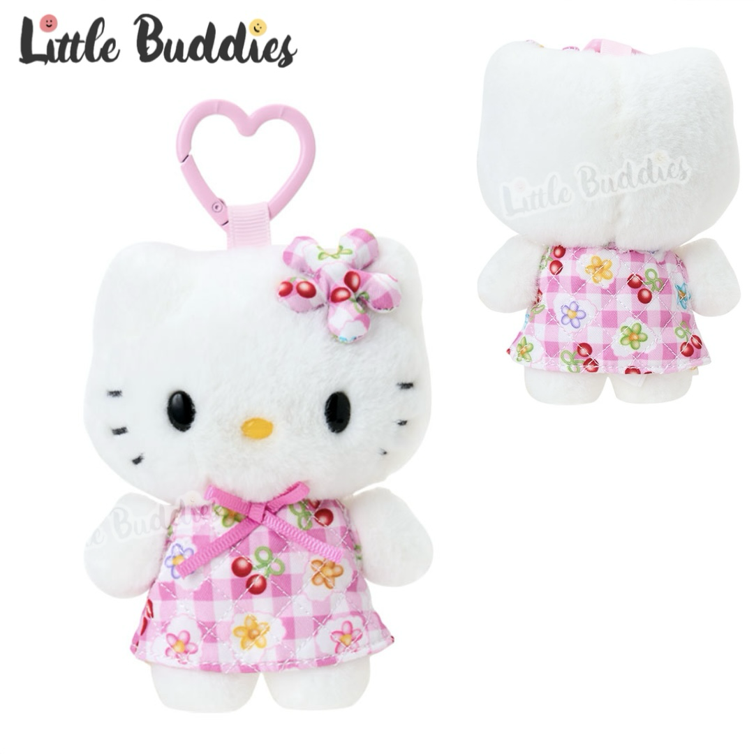 日本 Sanrio 懷舊布藝車線系列 公仔匙扣