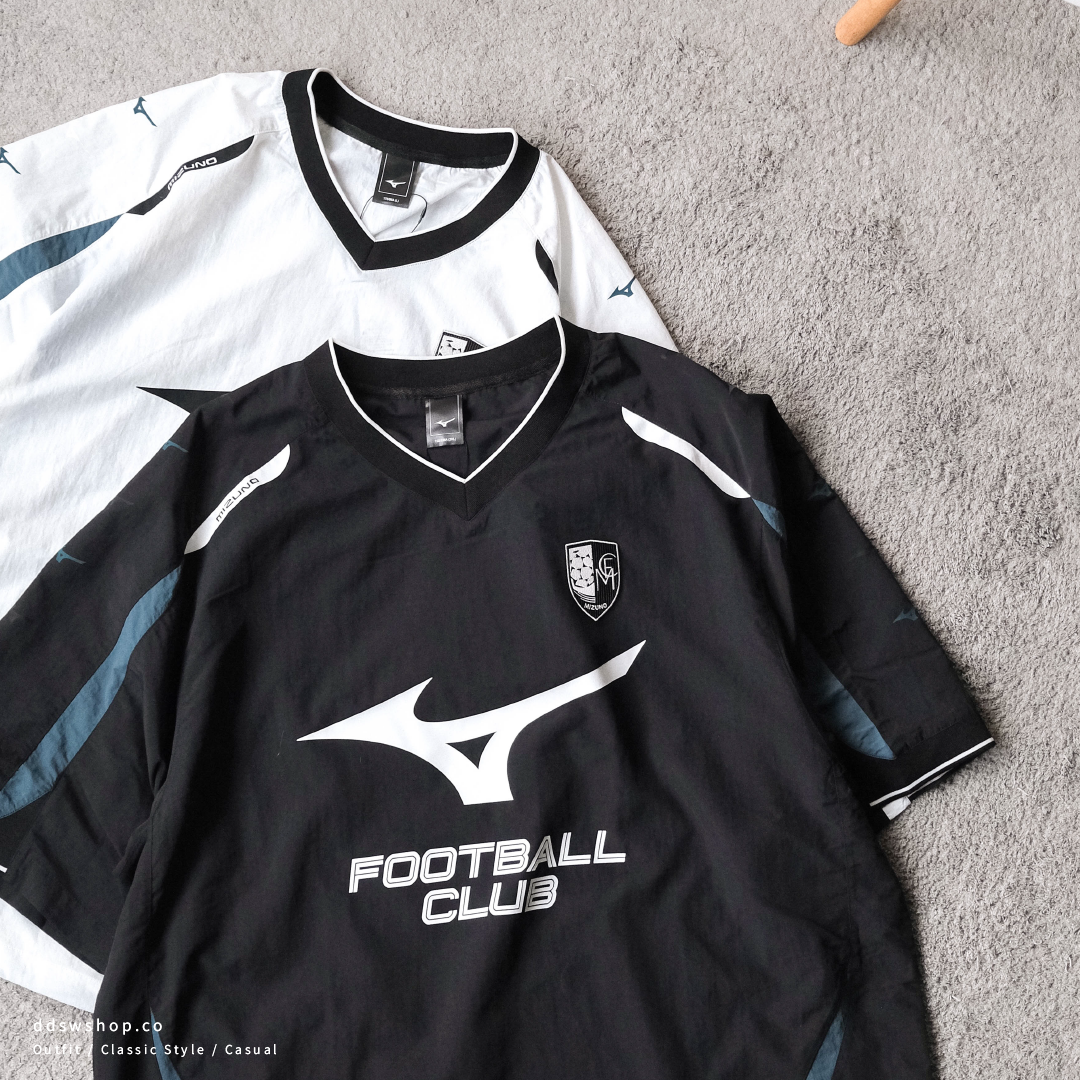 "代購" Mizuno ESSENTIAL V領 短袖足球衣 男女款