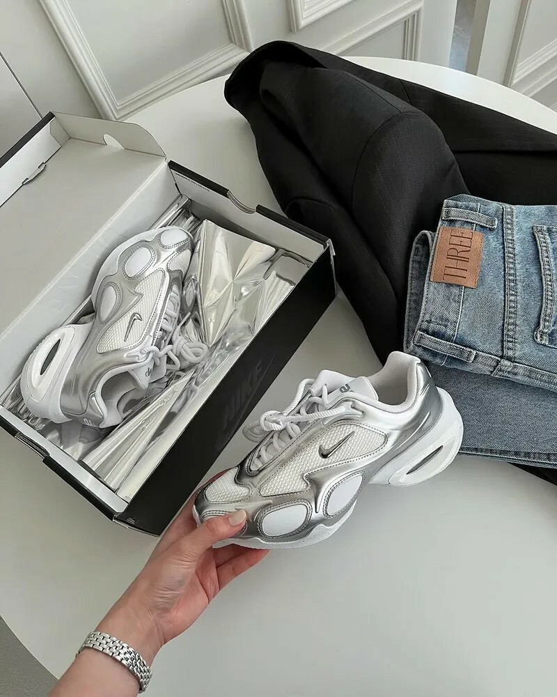 KTQ STORE ‧ NIKE AIR MAX MUSE 液態白銀 金屬銀 KARINA同款 劉知珉 柳智敏 女鞋 FV1920-100