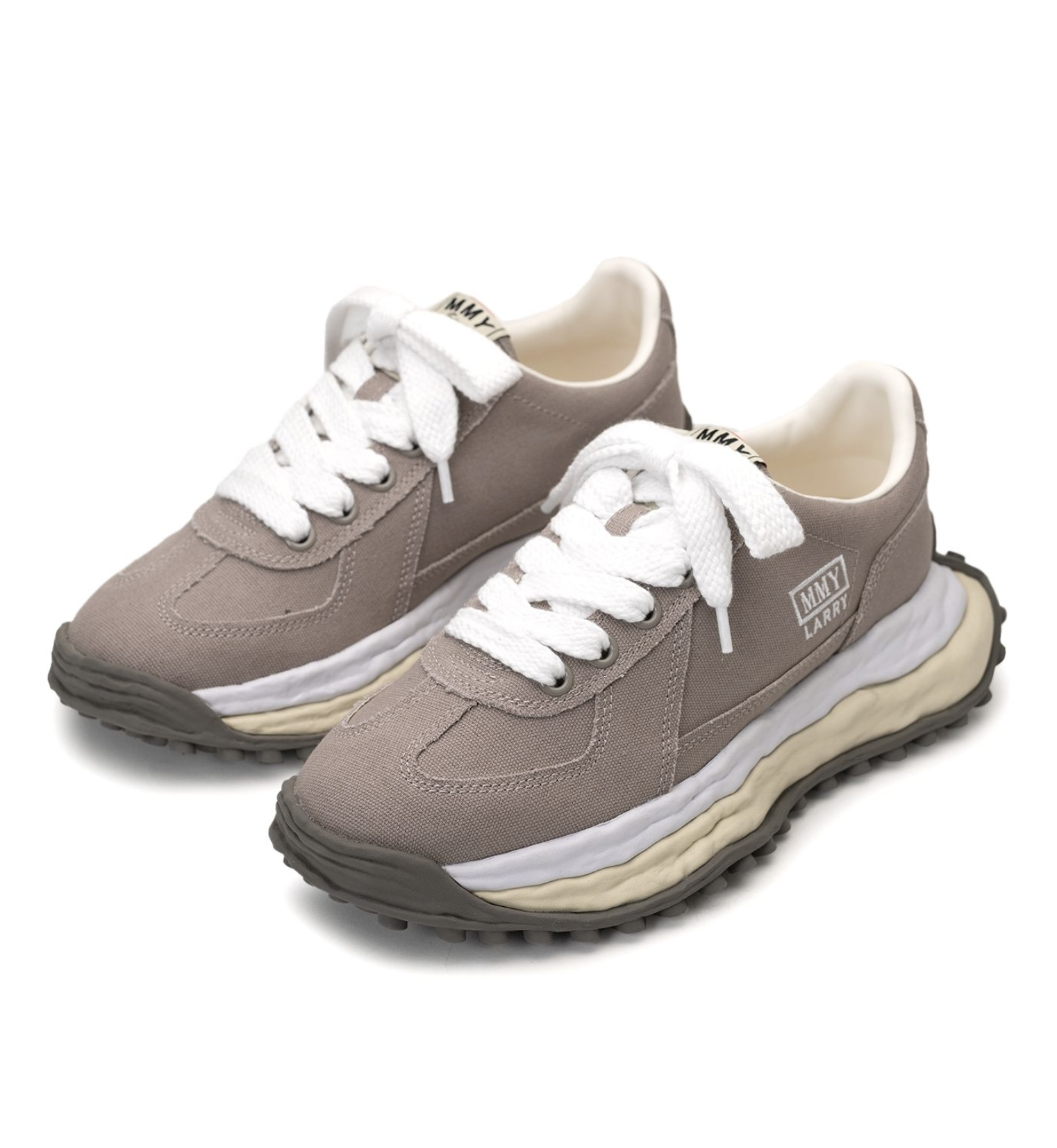[現貨] MIHARA Larry OG Sole Canvas Sneaker Grey | A14FW704