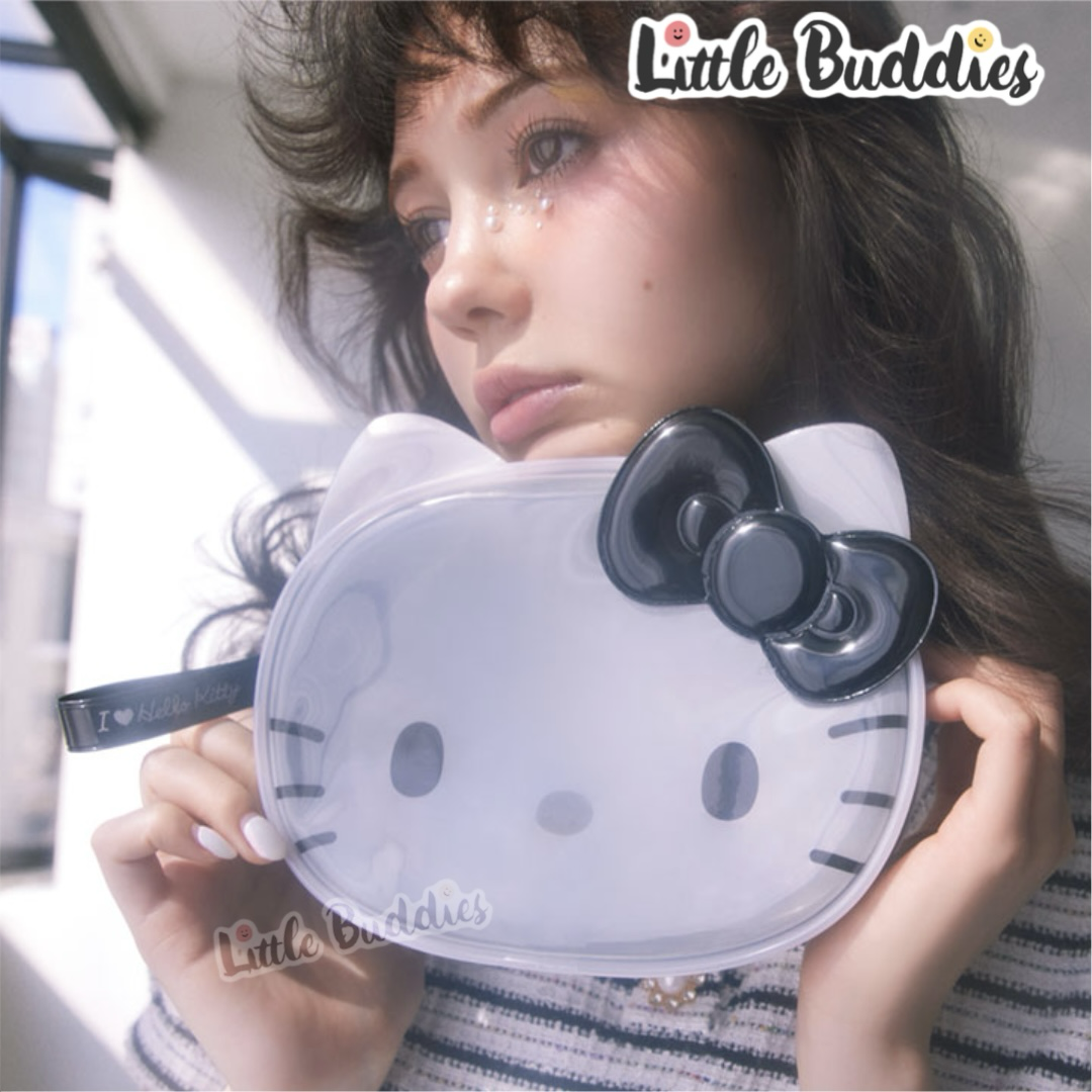 日本 Sanrio I Love Hello Kitty 系列 - 頭形化妝袋