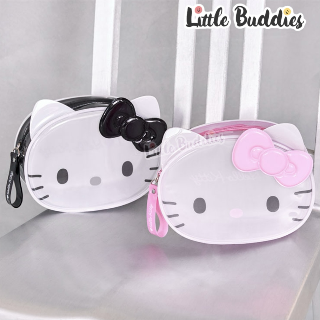 日本 Sanrio I Love Hello Kitty 系列 - 頭形化妝袋