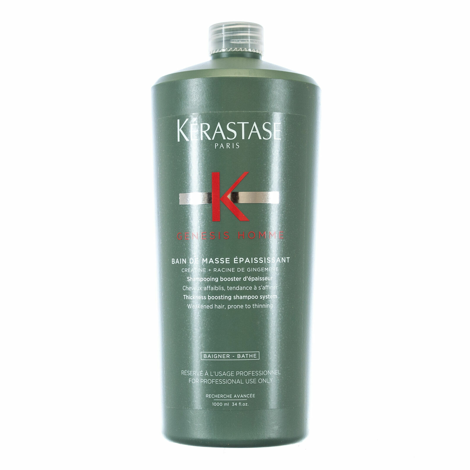 Kerastase Genesis Homme 男士防掉髮豐盈雙重護理浴髮乳250ml/1000ml