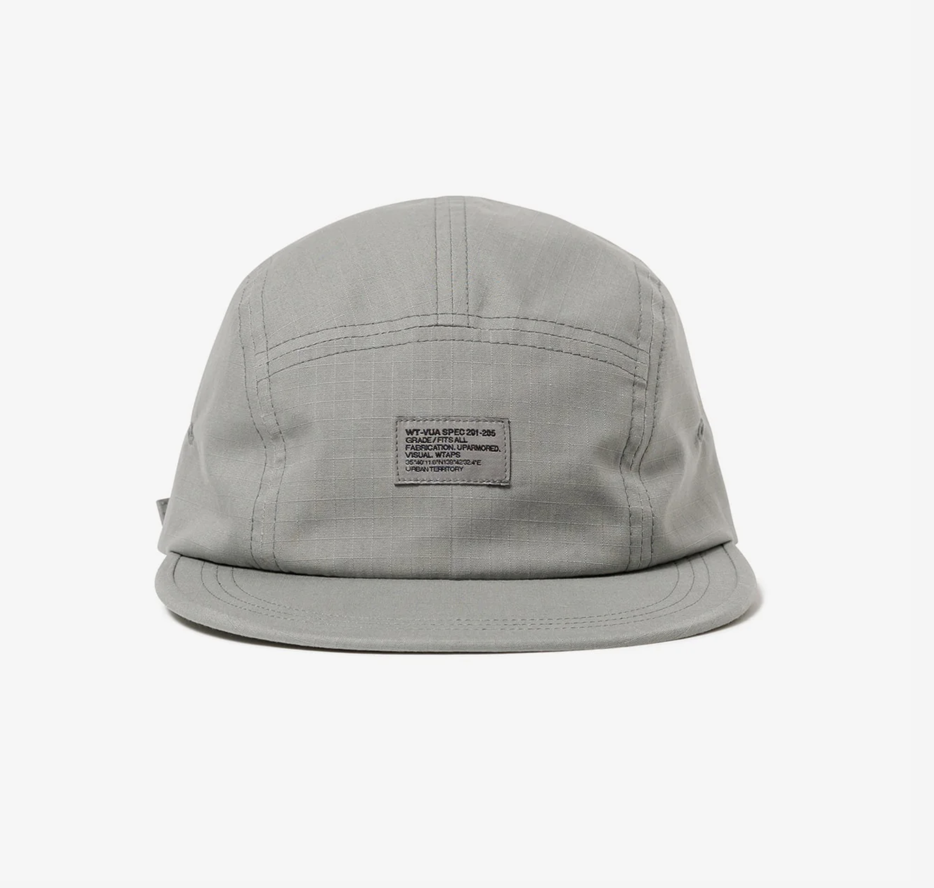 [Instock] WTAPS SS25 T-5 02 / CAP / COTTON. RIPSTOP | GRAY