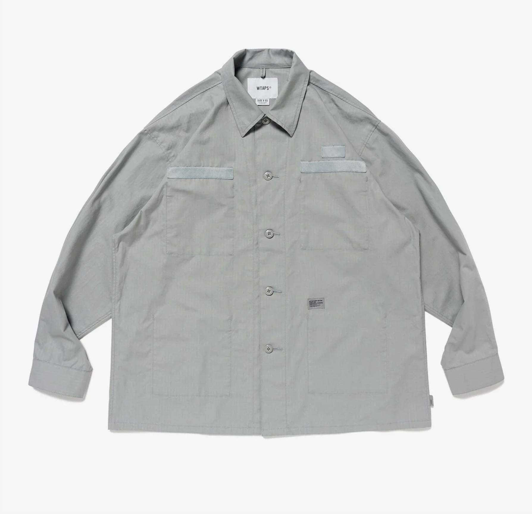【新品】JMOD 01 / LS / COTTON. RIPSTOP WTAPS Shirt JMOD 01 / LS / COTTON. RIPSTOP. IDENTITY