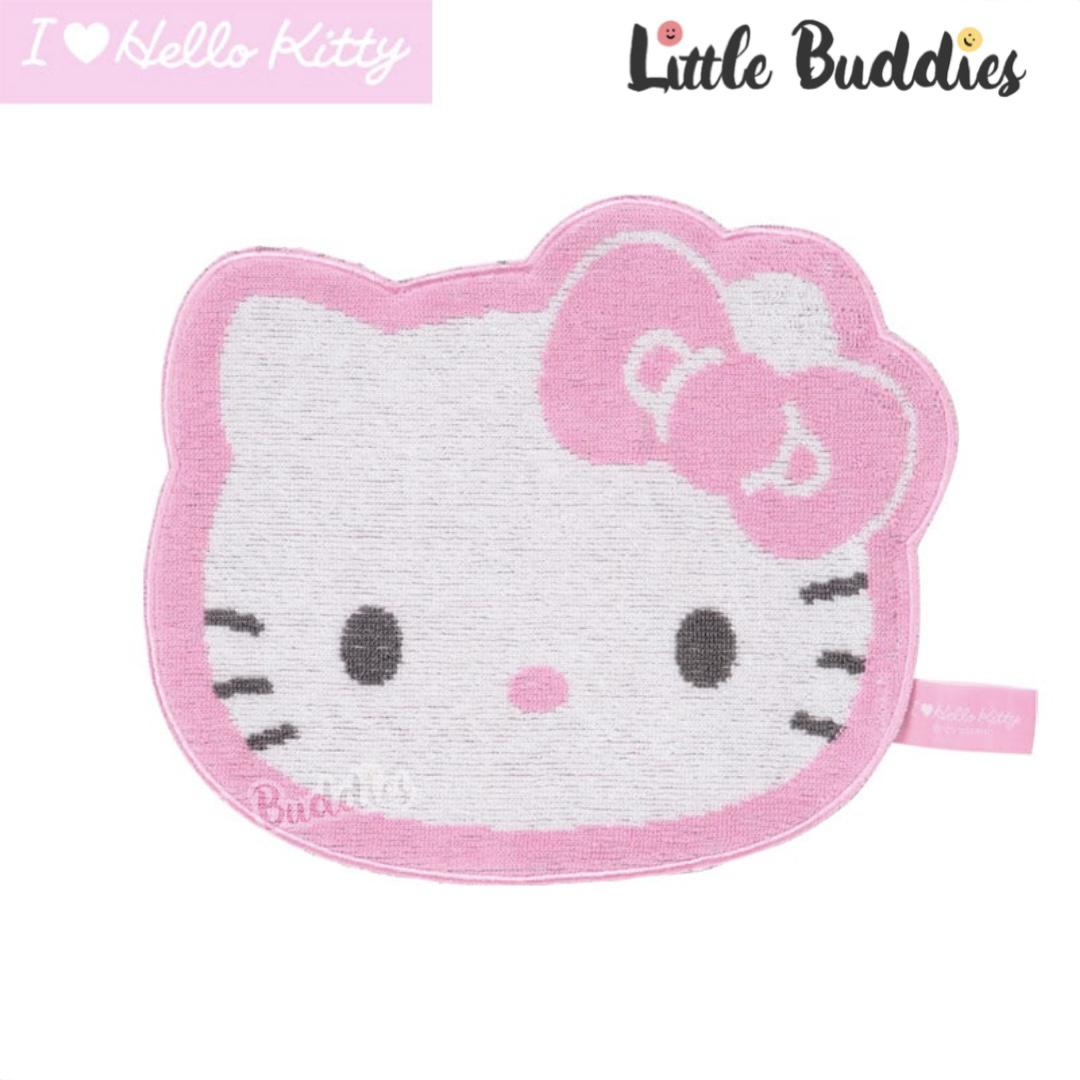 日本 Sanrio I Love Hello Kitty 系列 - 頭形小毛巾