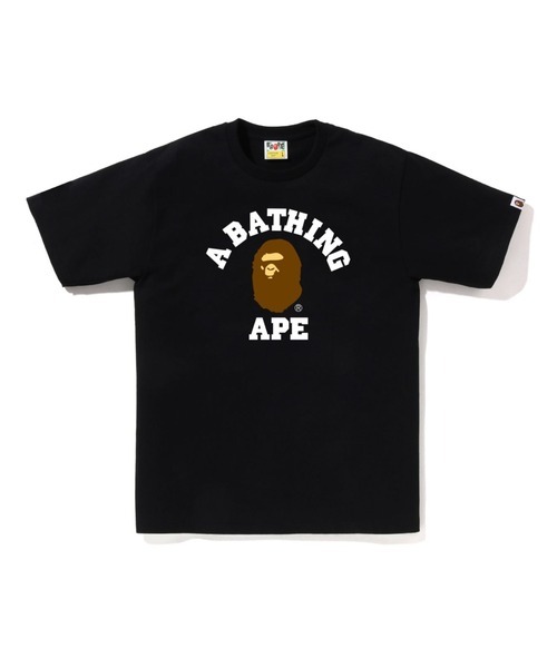2025SS A BATHING APE BAPE COLLEGE TEE 短T 春夏 基本款 經典 猿人 短袖 現貨 1L30110001