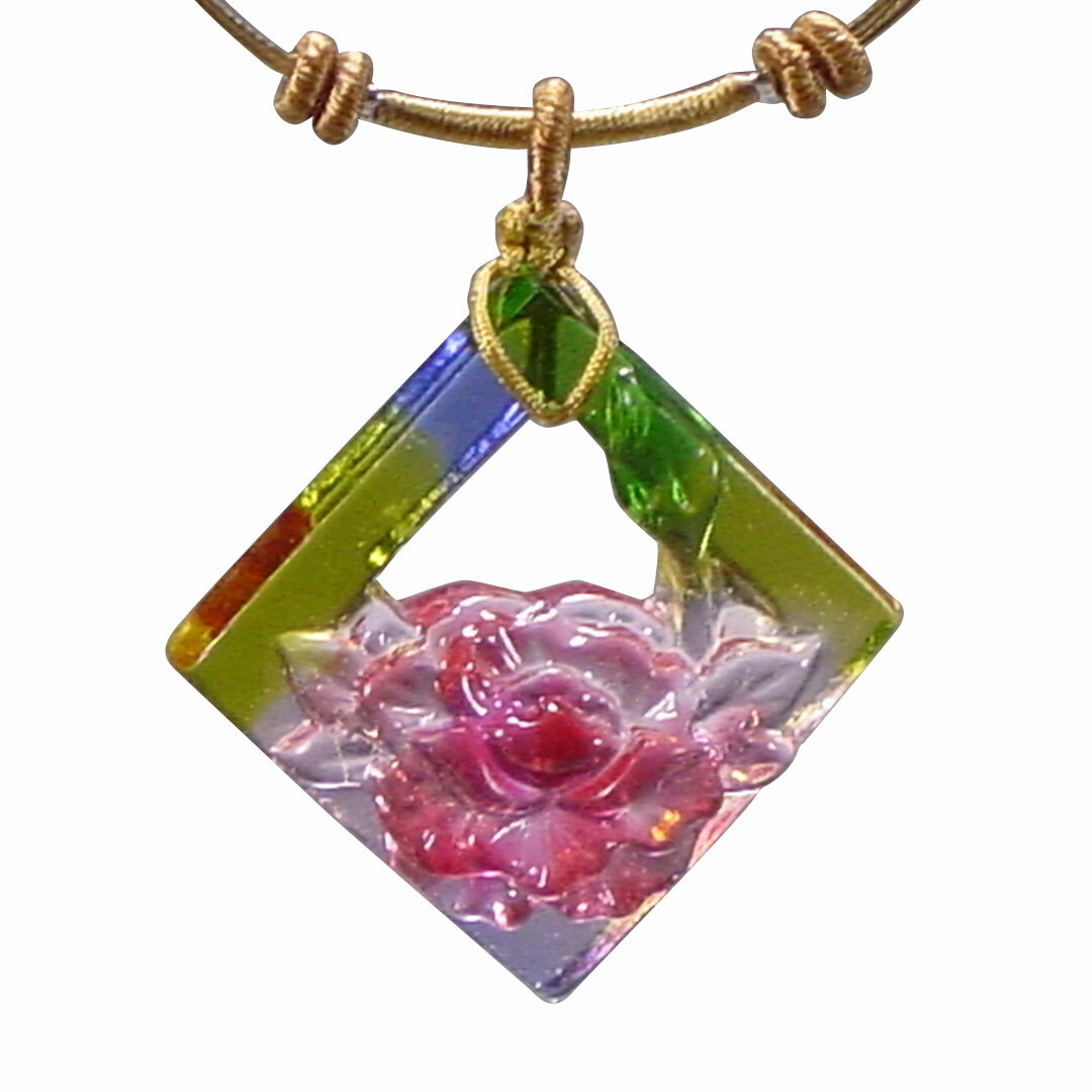 居家開運｜花開富貴 琉璃項鍊