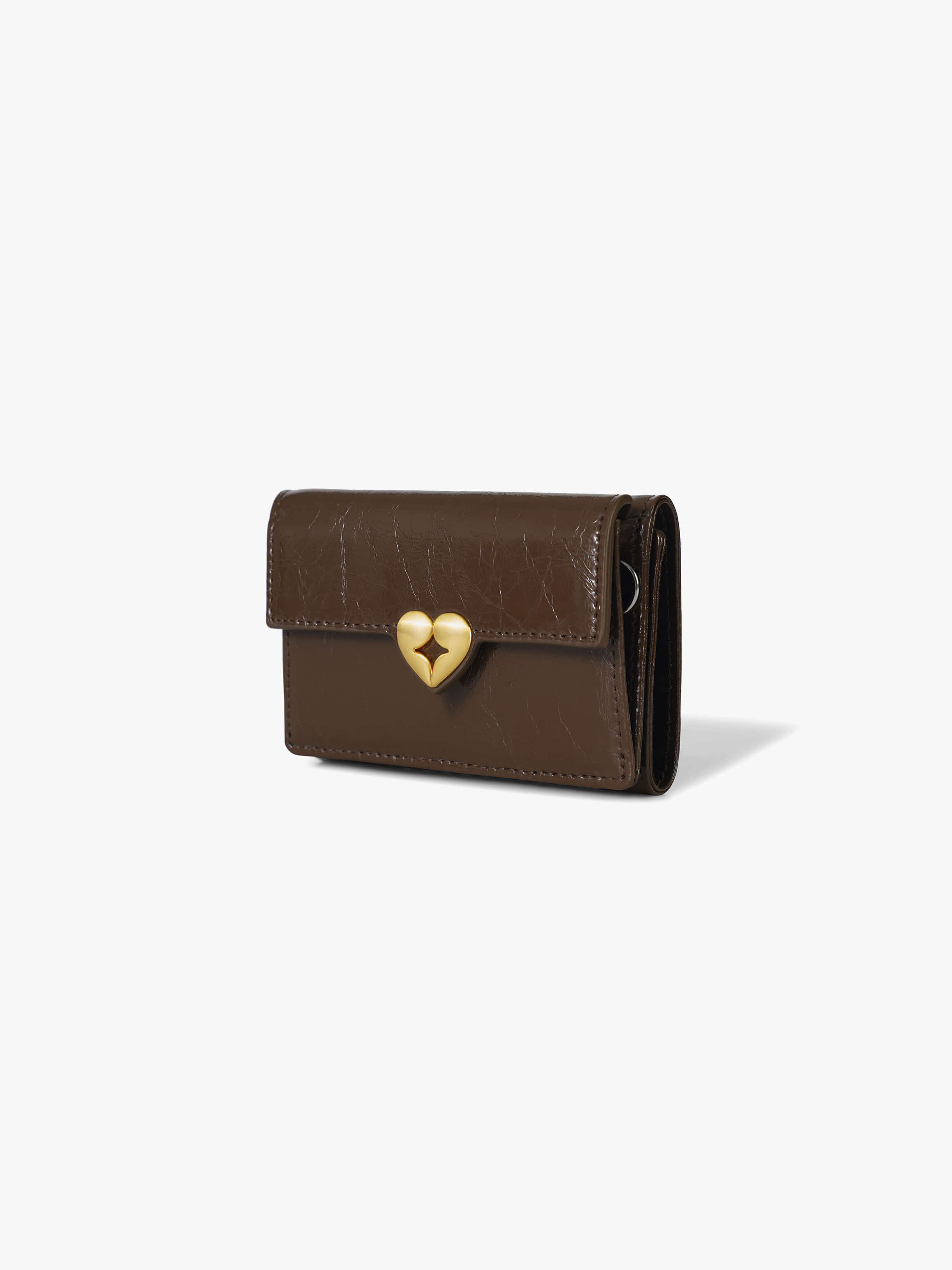 fennec - HEARTY TRIPLE WALLET (MOCHA BROWN)