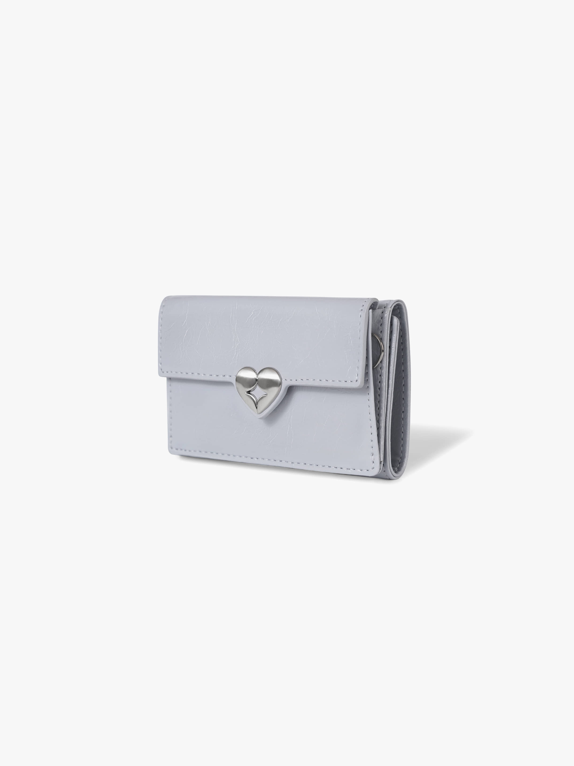 fennec - HEARTY TRIPLE WALLET (MISTY LAVENDER)