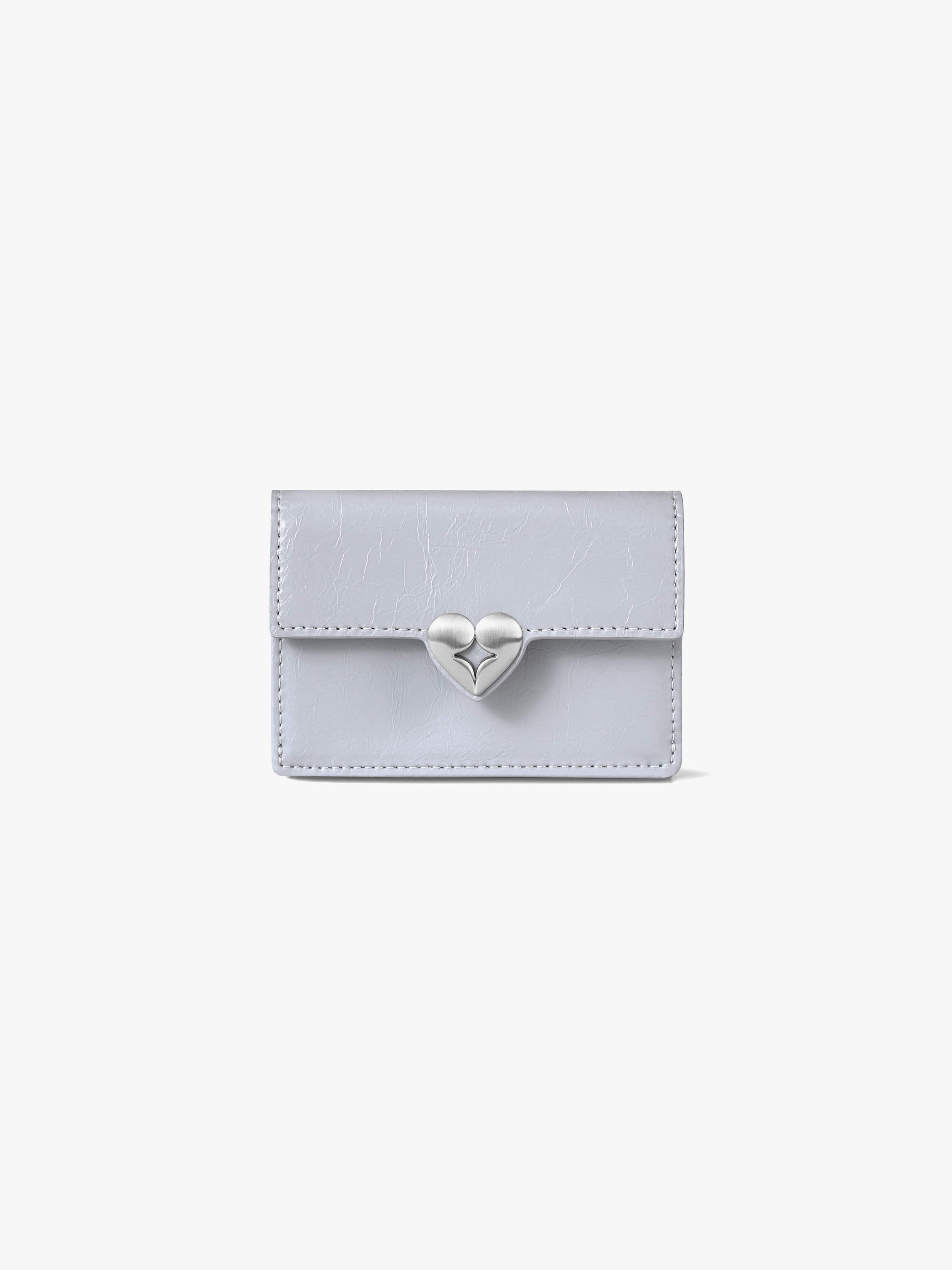 fennec - HEARTY TRIPLE WALLET (MISTY LAVENDER)