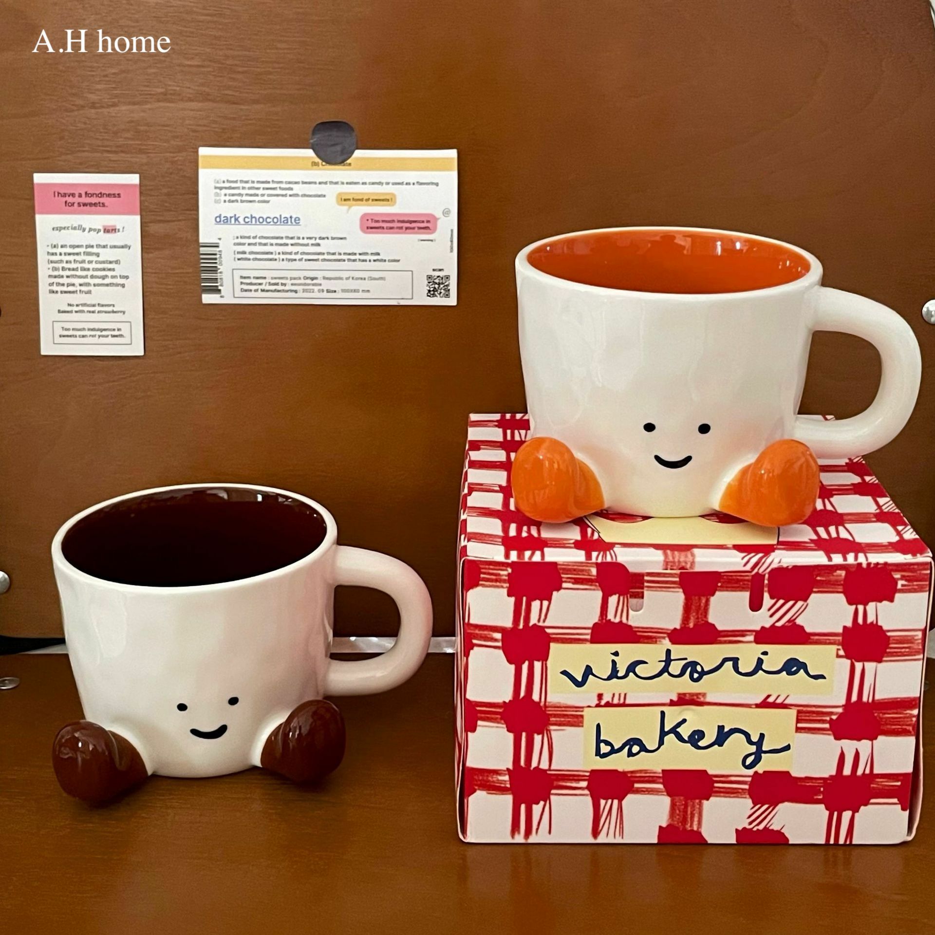 【ＡＨ597】韓國ins難哄馬克杯