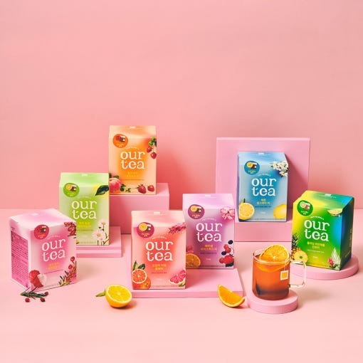 韓國Jardin Our Tea 果乾水果茶8包裝