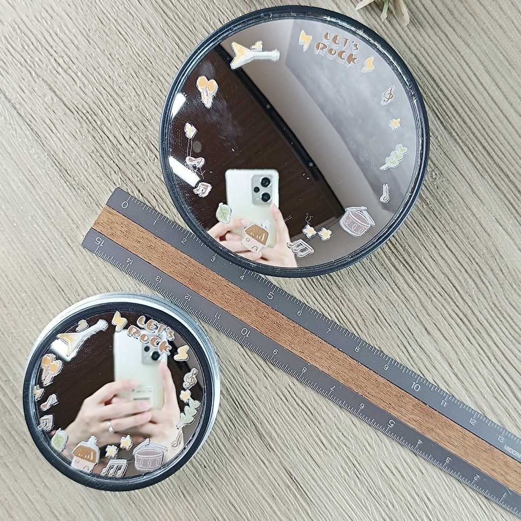好築藝．手機磁吸氣囊支架 凸面鏡ROCK-小/大