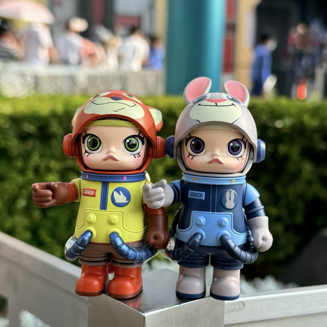 <官方正版>POPMART 泡泡瑪特 MEGA SPACE MOLLY 迪士尼限定 動物方城市吊卡 尼克 茱迪 100% 兩隻一組