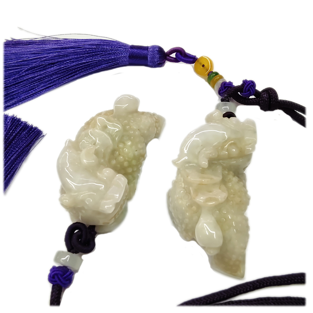 貔貅{芙蓉種}旺財擺飾掛飾1對【十方】134881