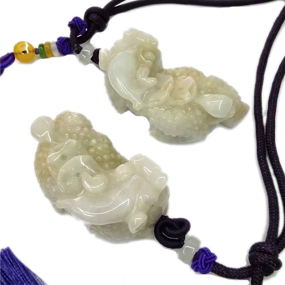 貔貅{芙蓉種}旺財擺飾掛飾1對【十方】134881