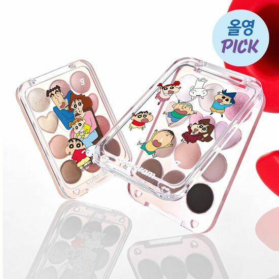 colorgram X Crayon Shin chan - Pin Point Eyeshadow Palette