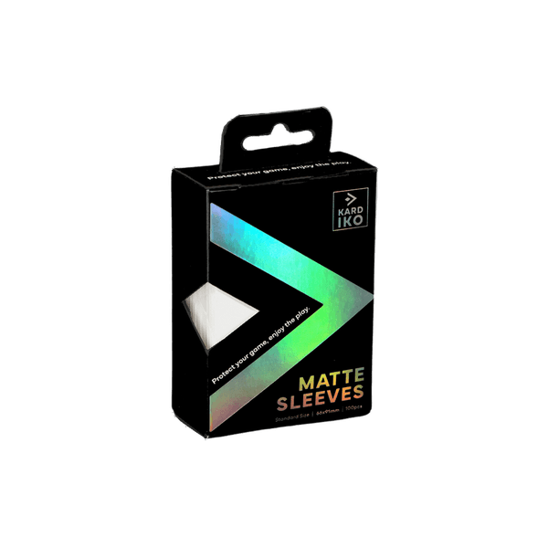 KARDIKO - Standard Size Sleeves - Matte White - KIK00016