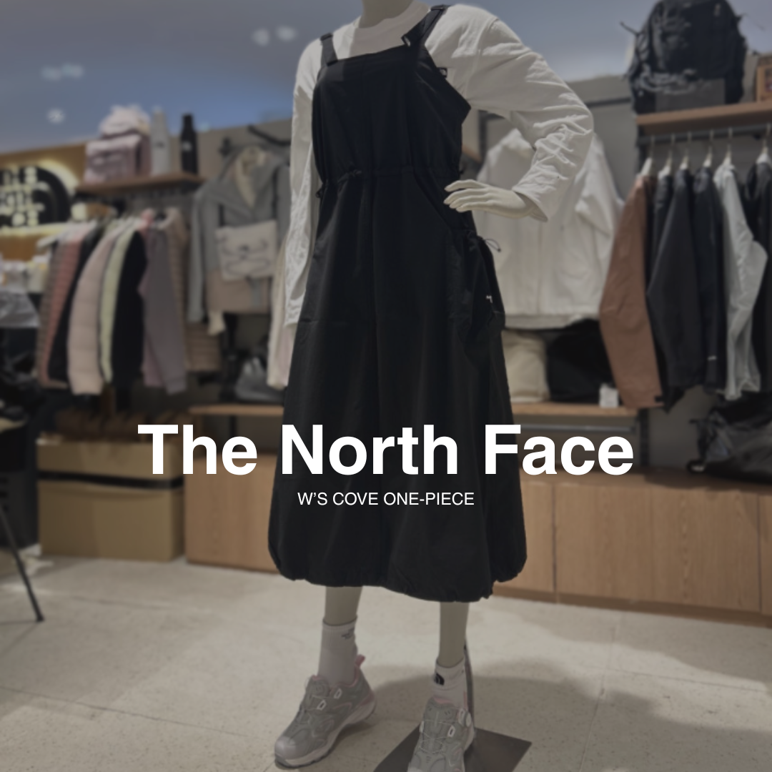 【預購】The North Face W’S COVE ONE-PIECE 輕量彈性揹帶連身裙 NT7ZR30