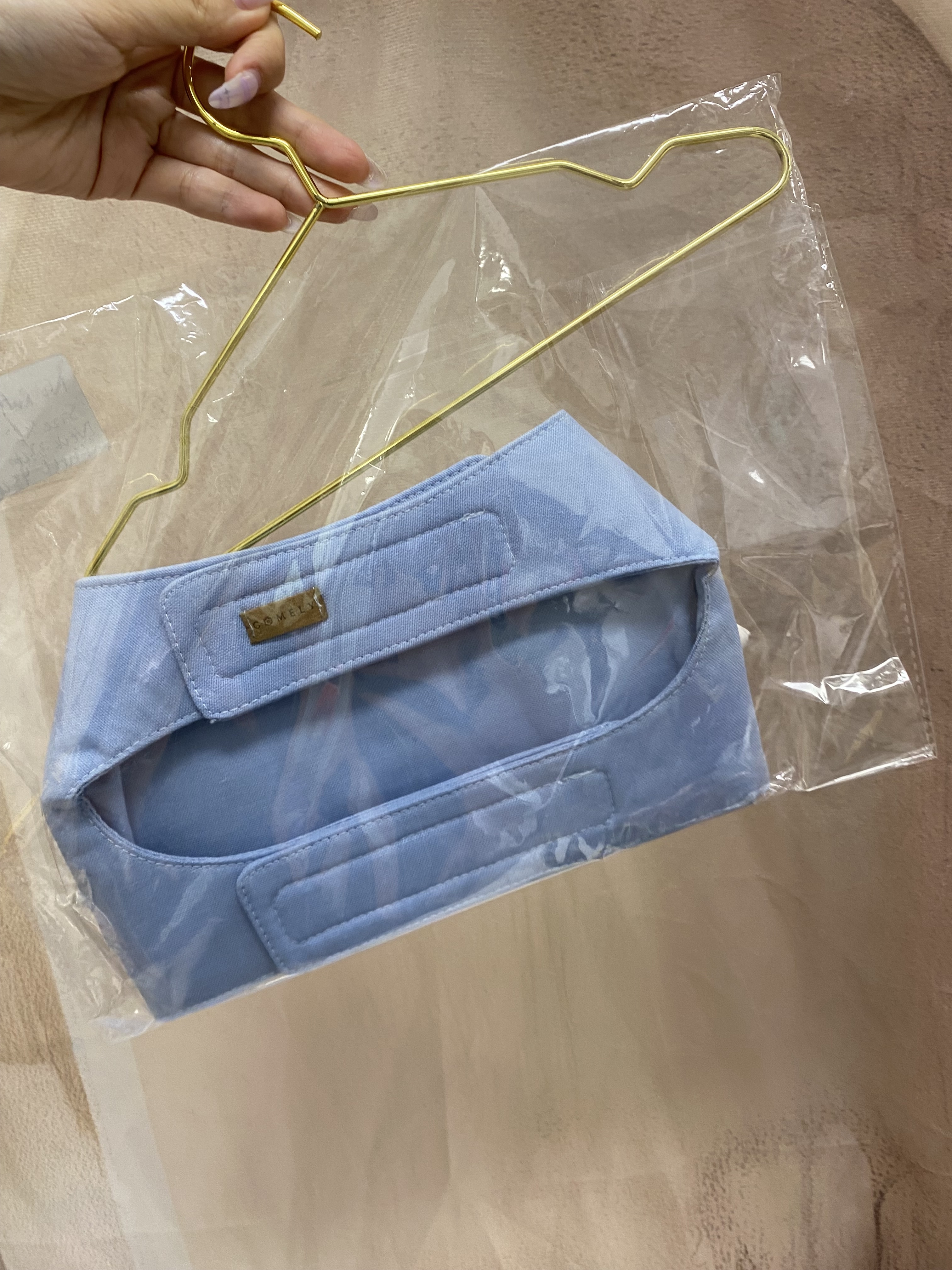 NoRuffle Harness Blue Size XL