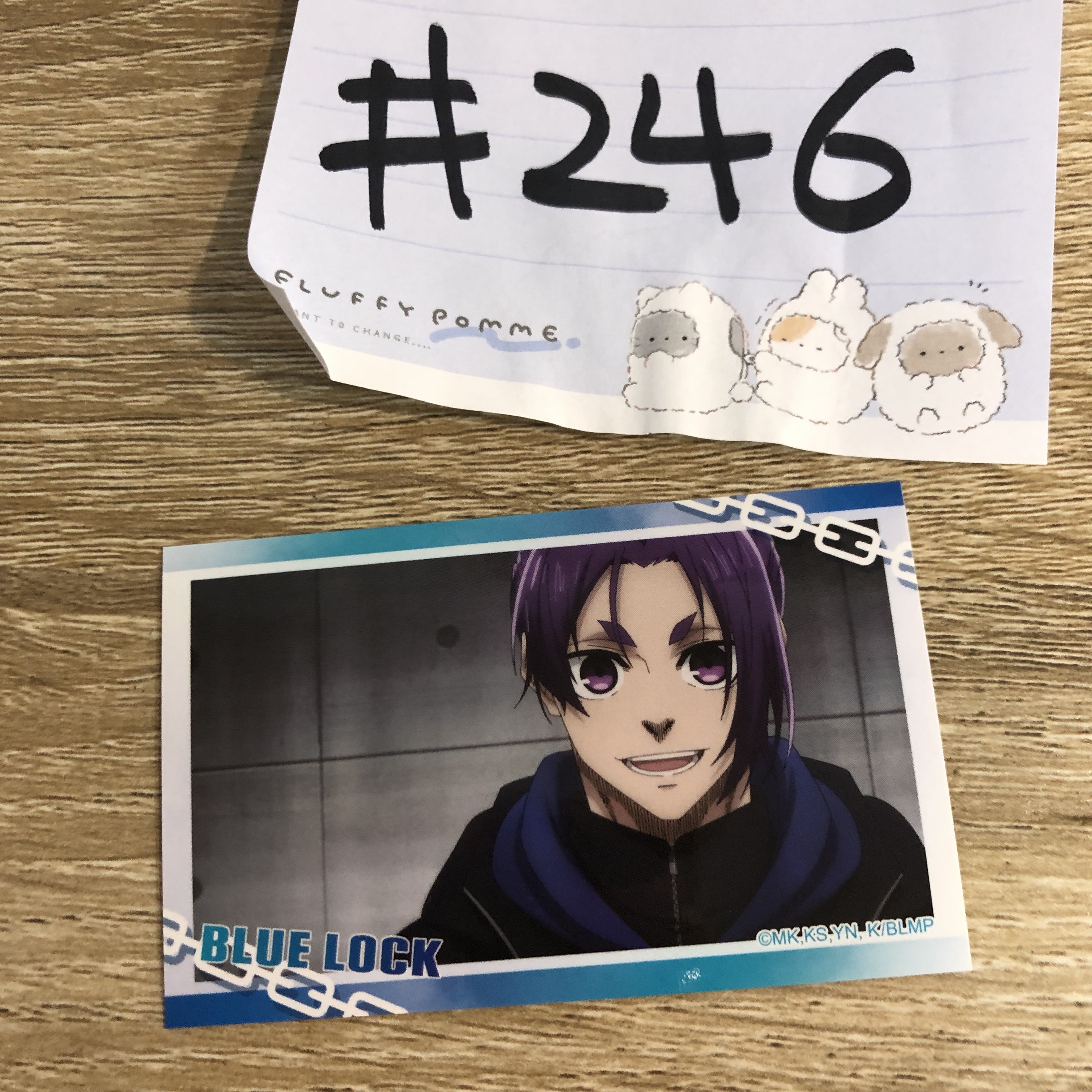 BlueLock 玲王  貼紙#246