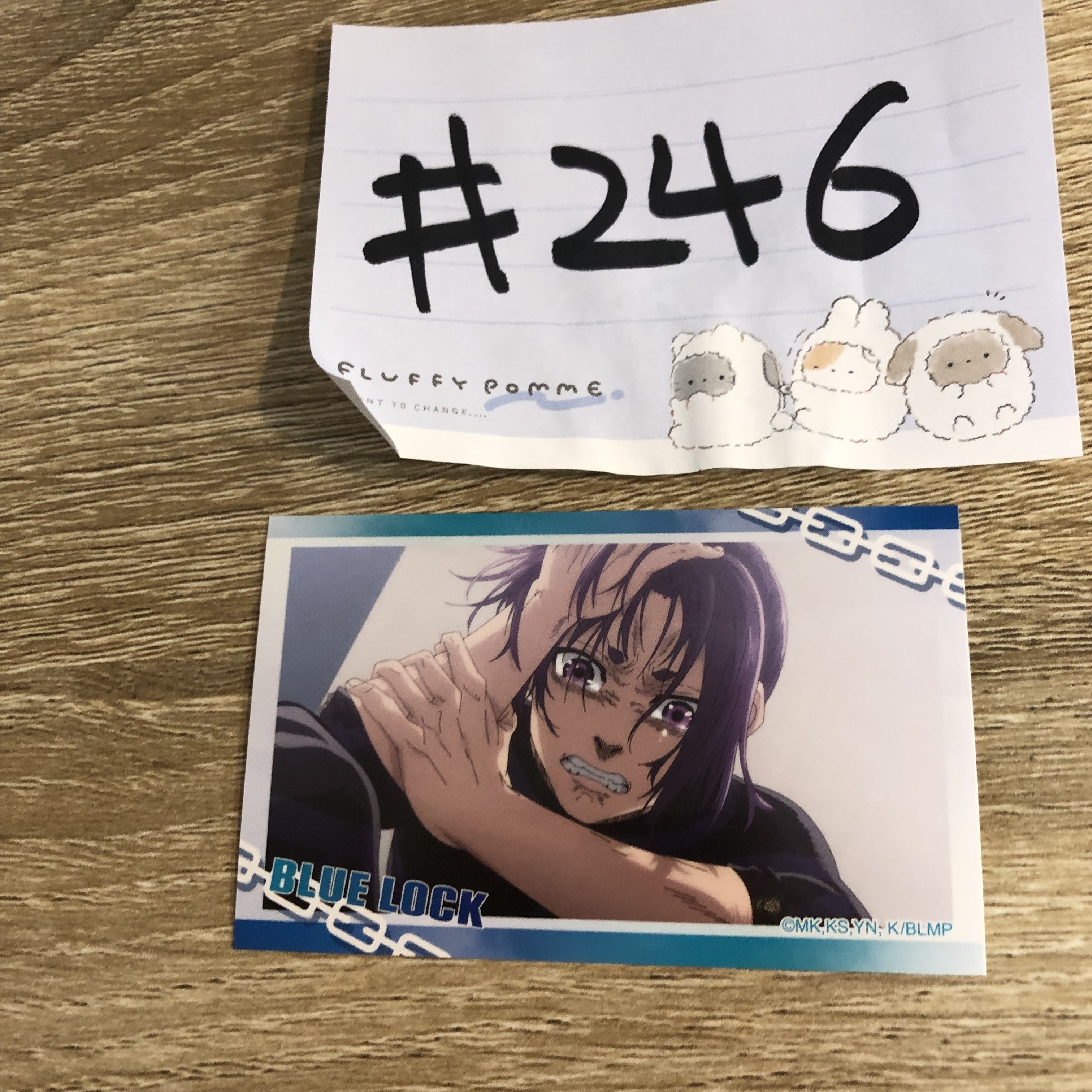 BlueLock 玲王 貼紙#246