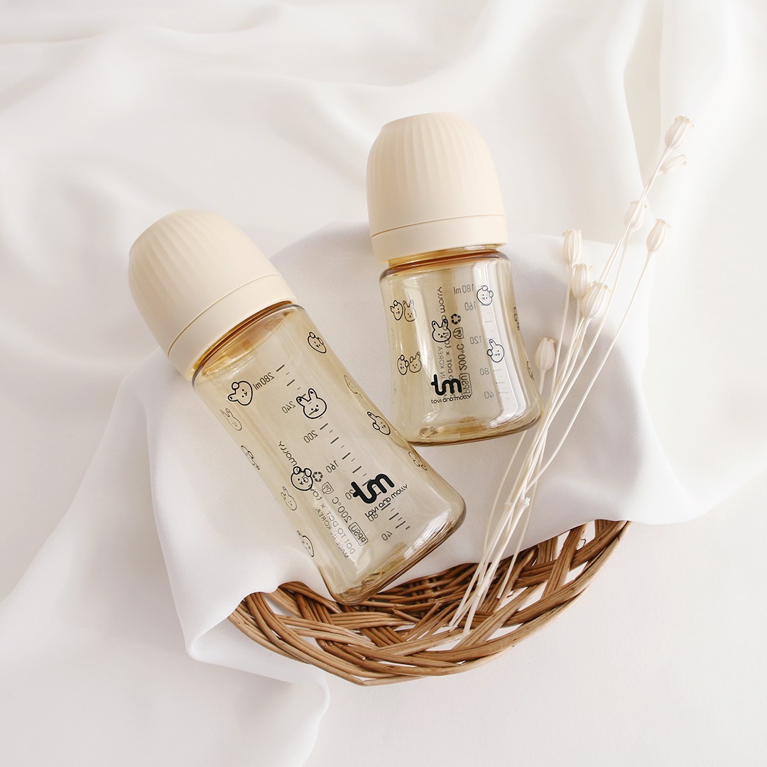 TOVI&MOLLY PPSU 精靈兔仔安心奶瓶兩件套 (奶嘴需單獨購買)