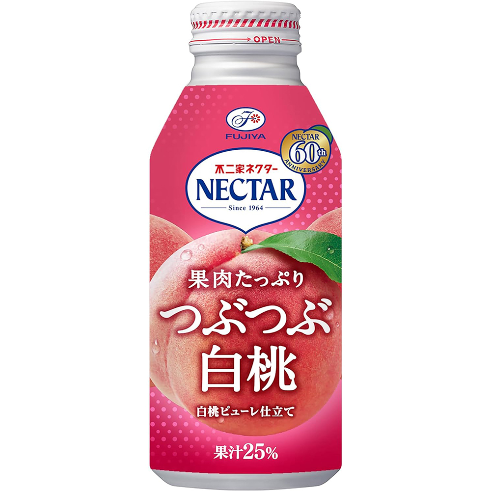 日本 不二家 NECTAR 白桃果汁 380g