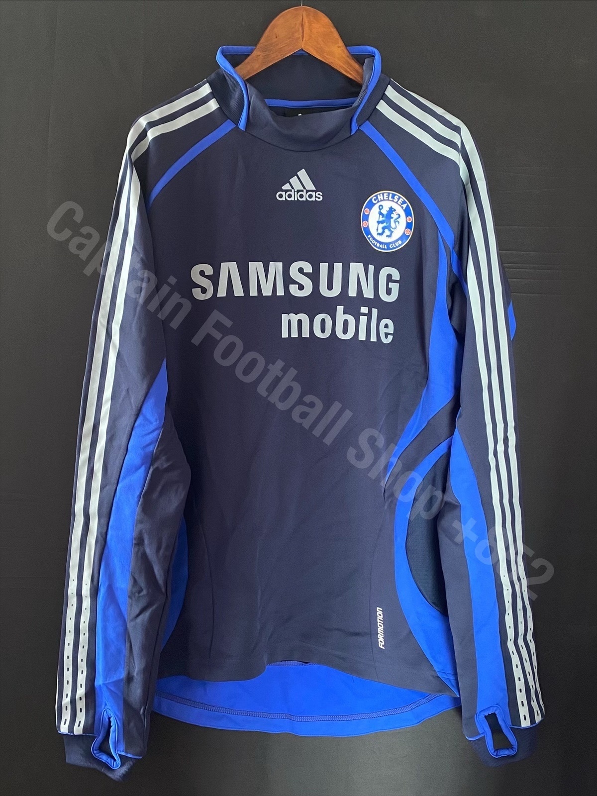 (Player Issue) Chelsea 2006-2007 Adidas L/S Player Issue Training Shirt