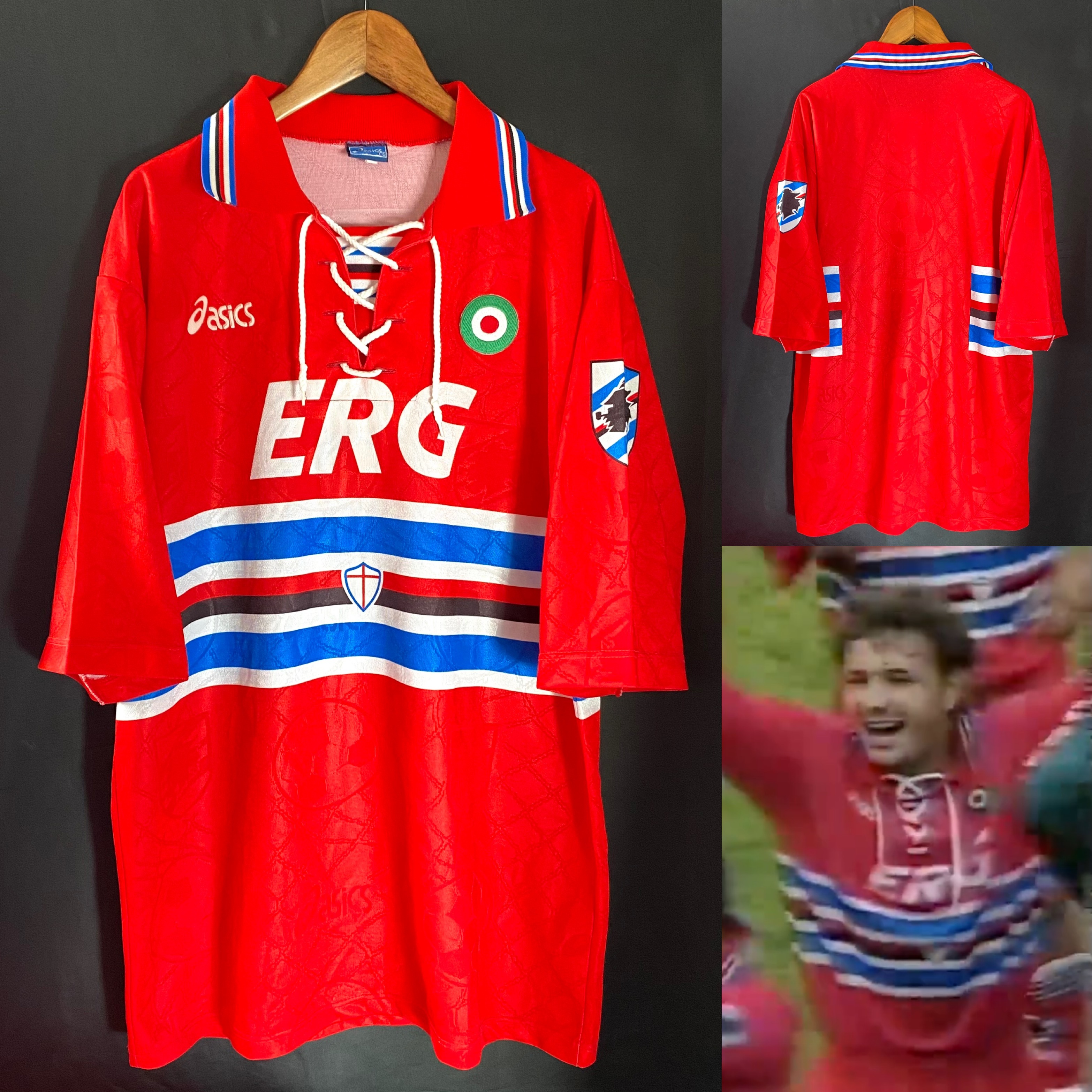 Sampdoria 1993-1994 Asics Third Shirt