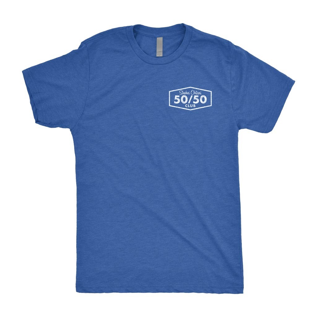 MLB短袖 Shohei Ohtani 50/50 Club 洛杉磯道奇 50/50俱樂部 大谷實穿 RotoWear Tee 棉質 聚脂纖維 全新