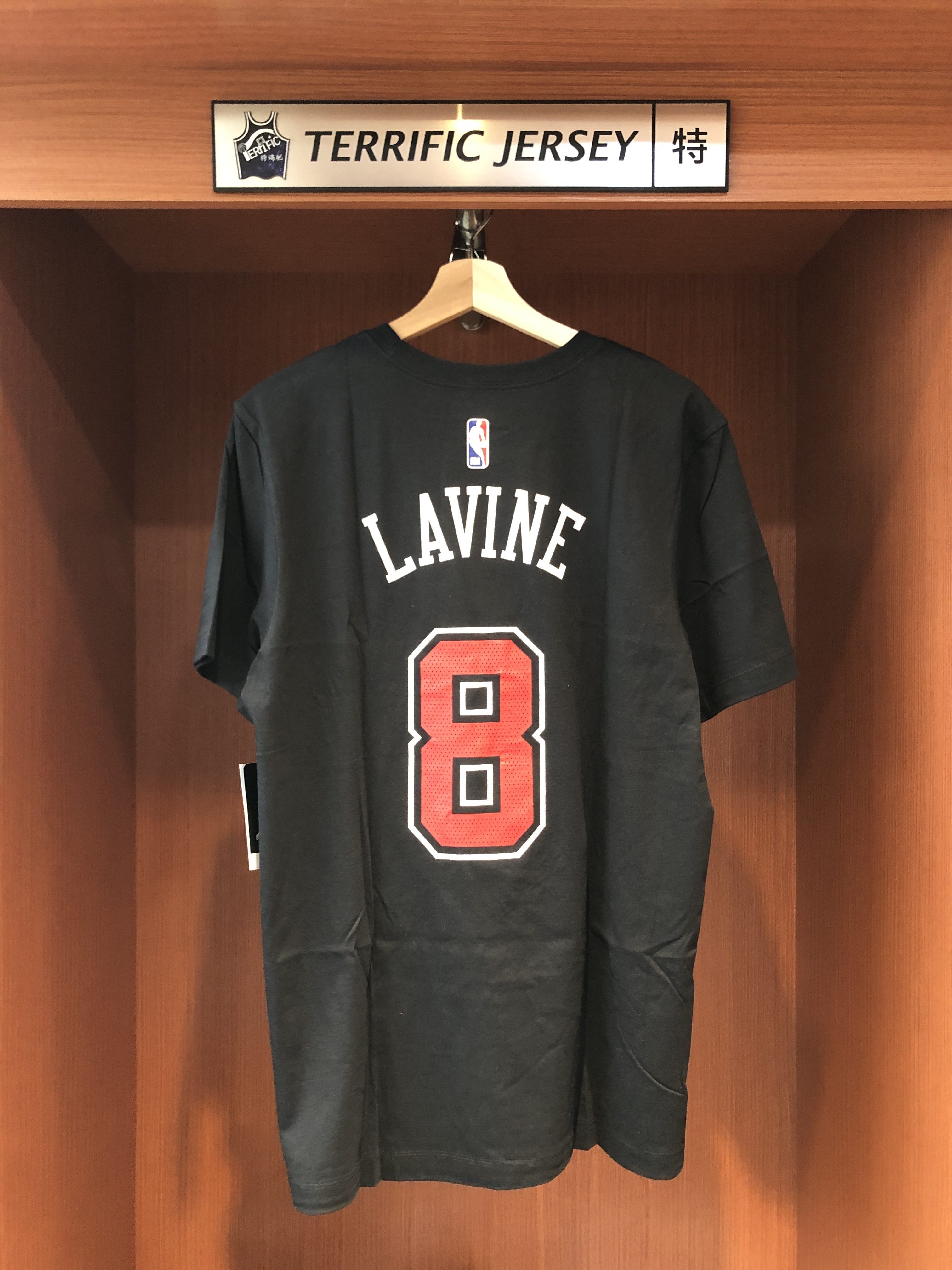 NBA短袖 Zach Lavine 芝加哥公牛黑 Statement Jordan Player Name Tee 棉質 短袖 全新