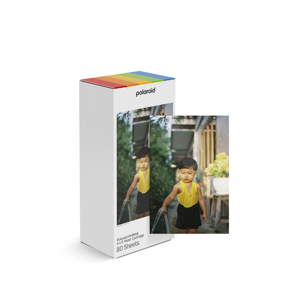 Polaroid 寶麗來 手機相片印相機 4x6 80入相紙 台灣總代理公司貨
