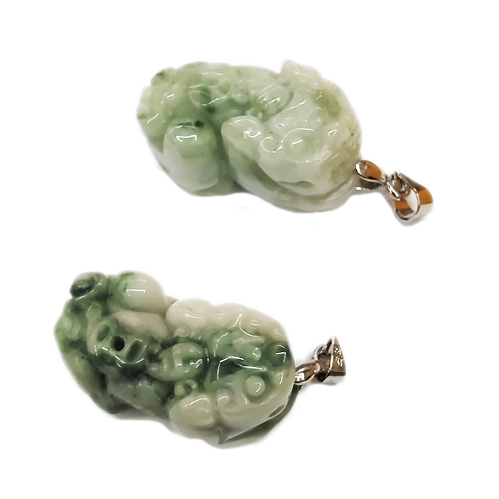 貔貅(緬甸玉)墜飾1個【十方】136896