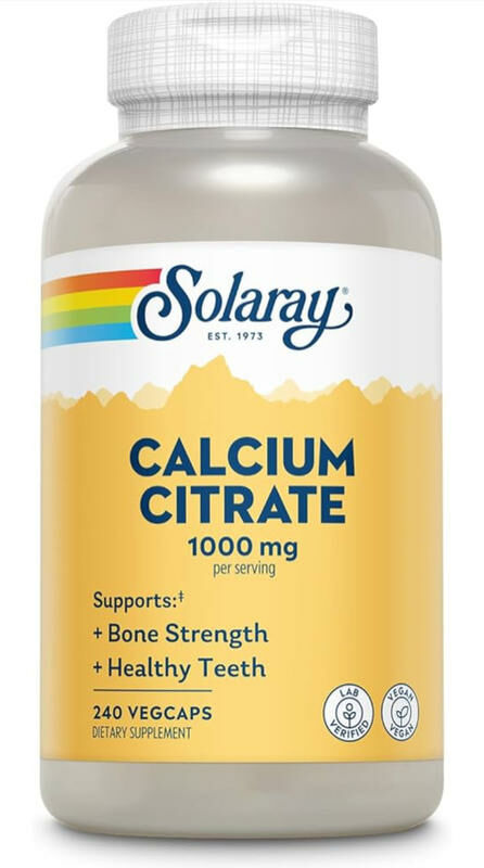 代購 Solaray Calcium Citrate 240 vcaps