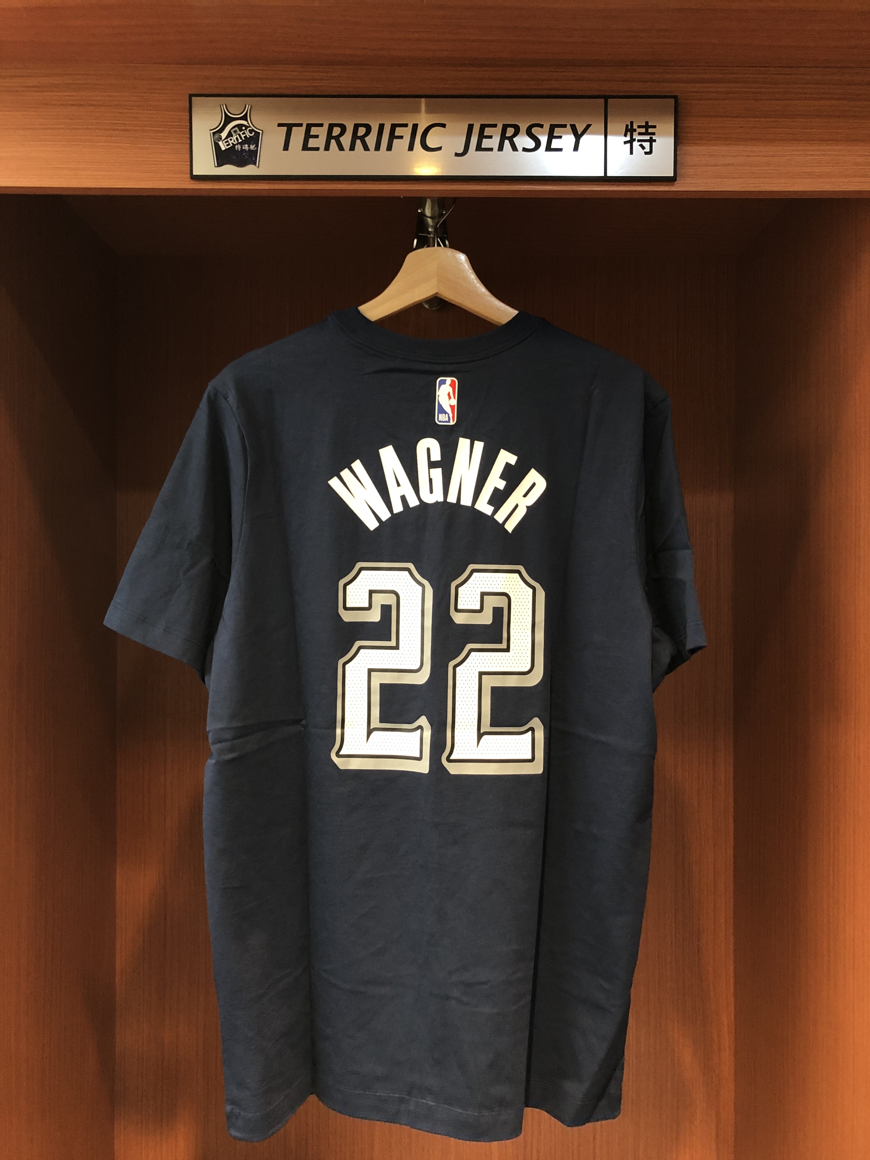 NBA短袖 Franz Wagner 奧蘭多魔術城市 City Nike Player Name Tee 棉質 短袖 全新