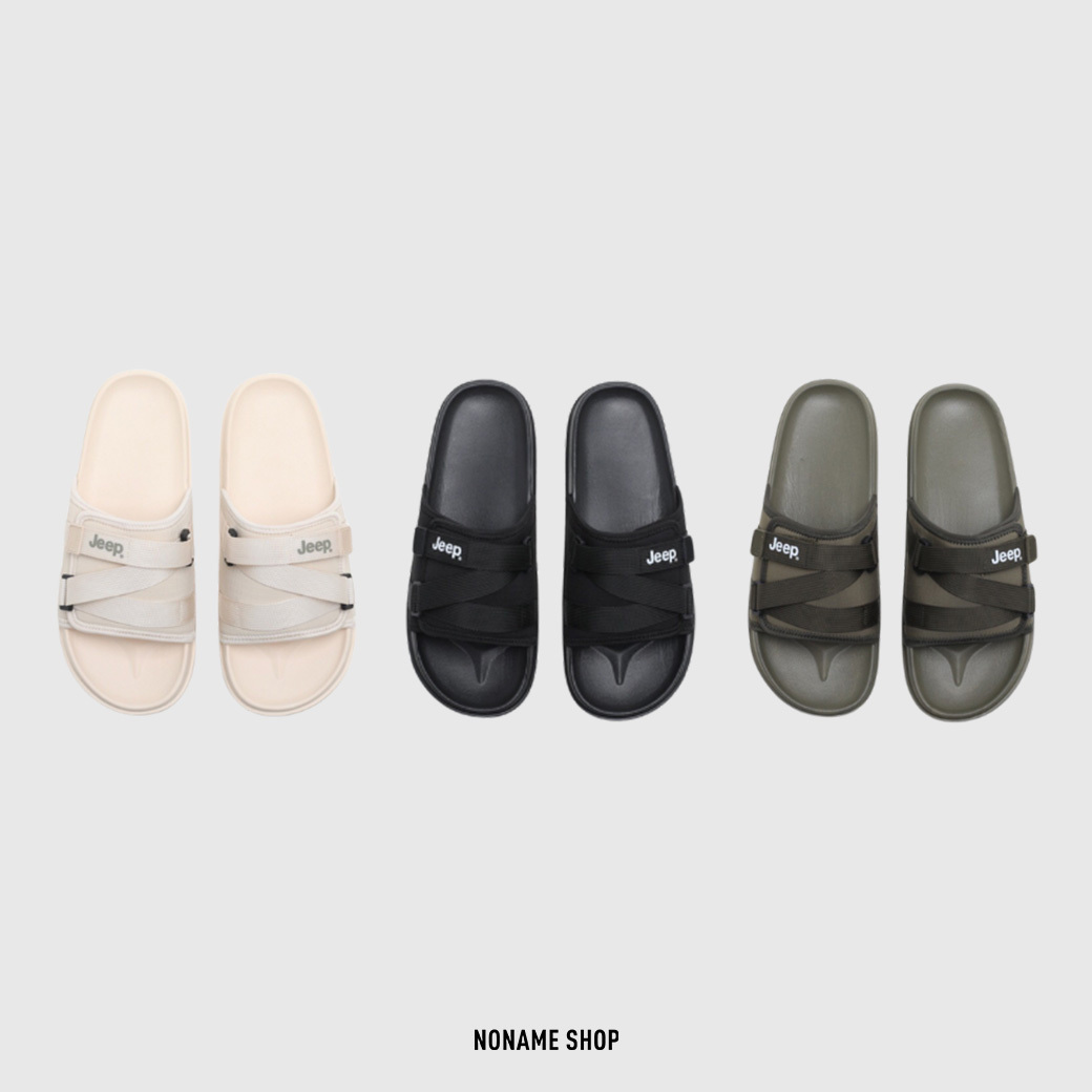 JEEP 經典 魔鬼氈 防滑 拖鞋 三色 (男/女同款)