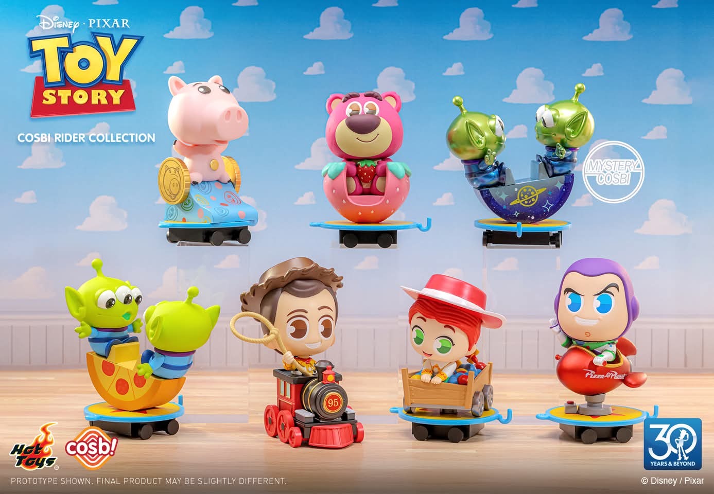 Hot Toys Toy Story Cosbi Rider Collection