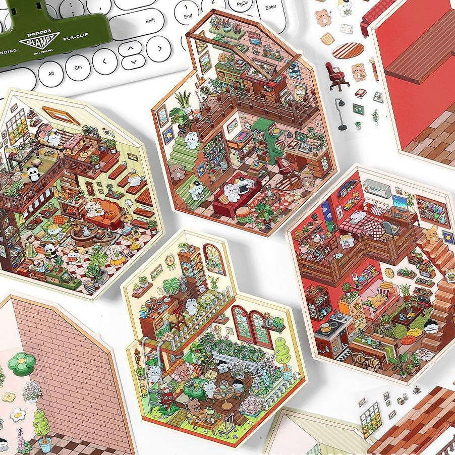 My Little Room Vol.3 • Life Scene Stickers