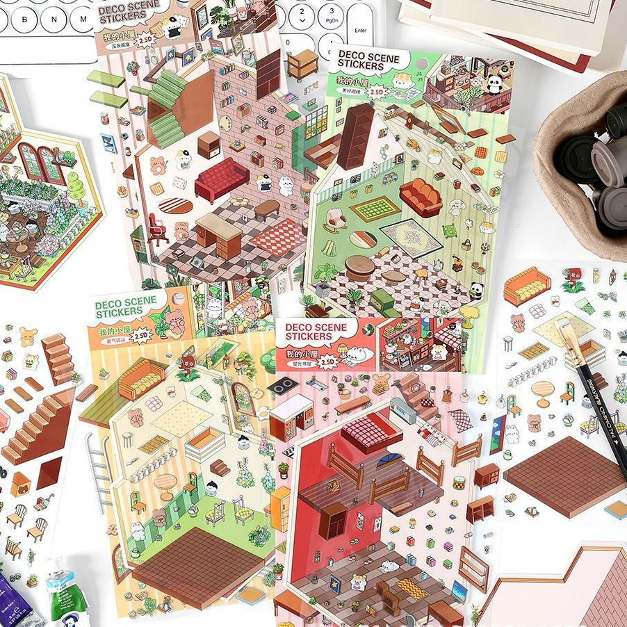 My Little Room Vol.3 • Life Scene Stickers