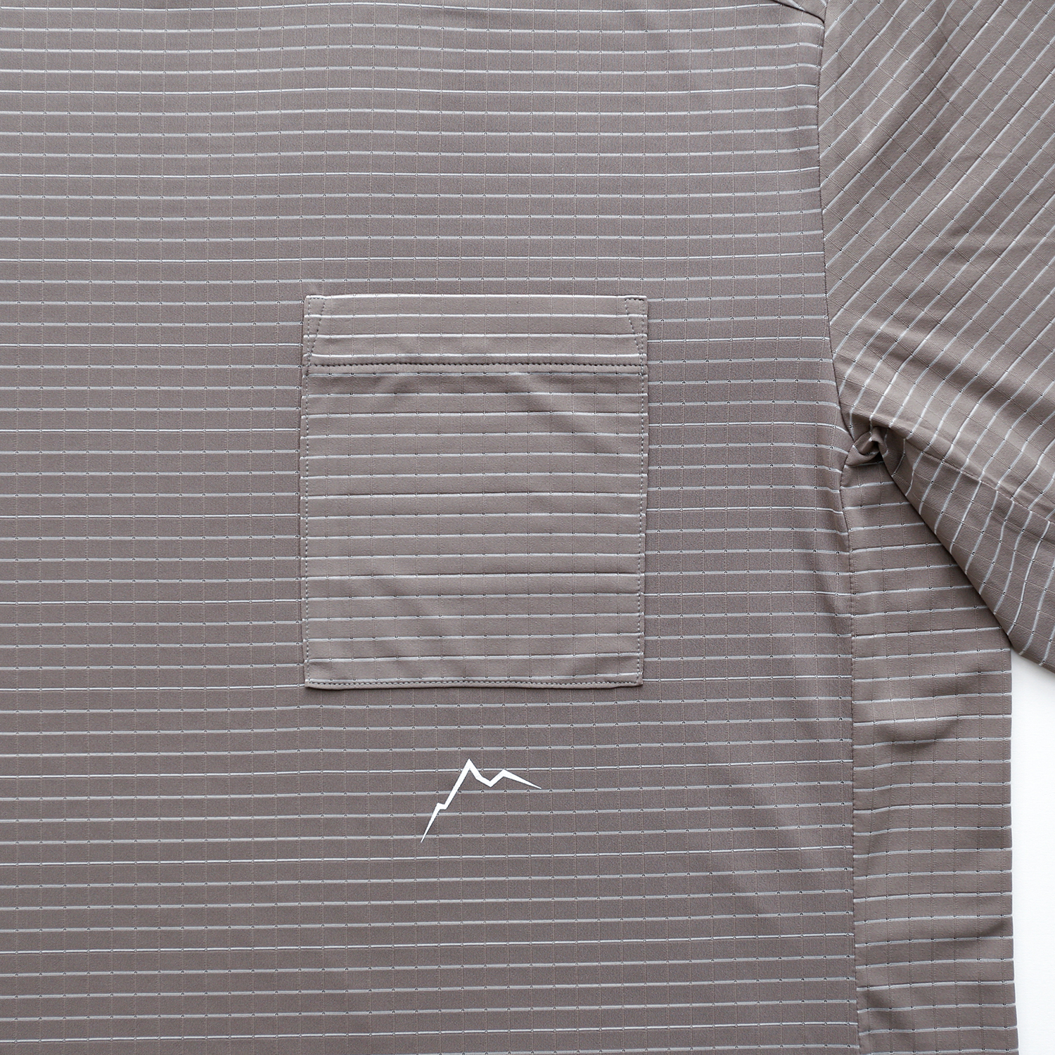 【CAYL】25ss stripe pocket short sleeve stripe pocket short sleeve / grey - CAYL