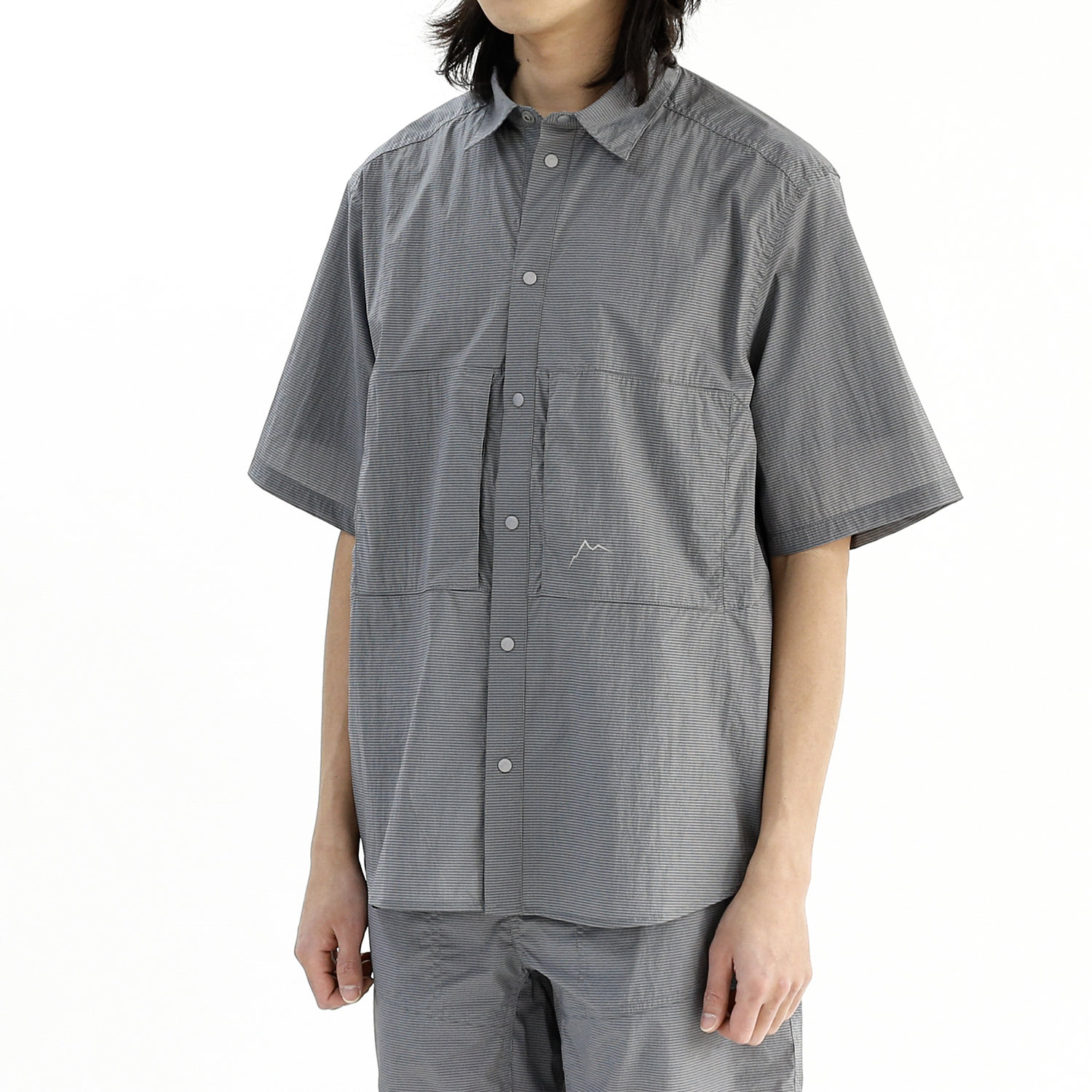 CAYL CHK 2POCKET SHORTSLEEVE SHIRTS 格紋雙口袋短袖襯衫25SS