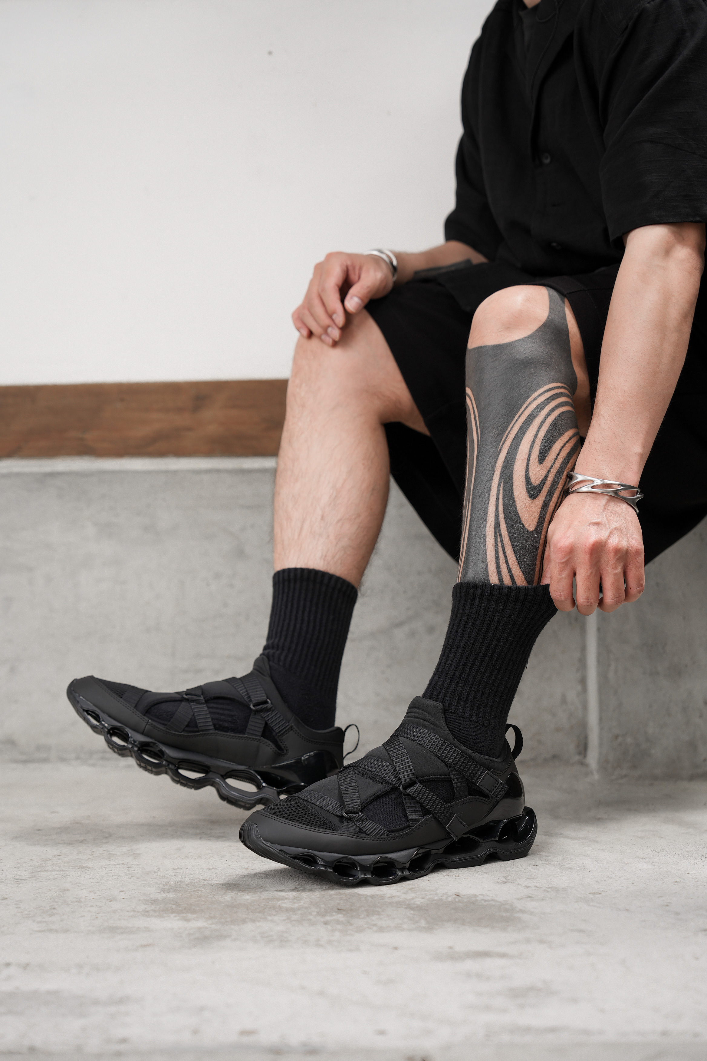 MIZUNO WAVE PROPHECY STRAP 全黑